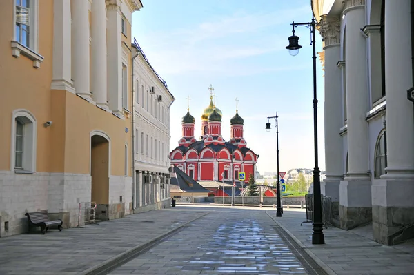 Старорусский Храм Варварка Москва — стоковое фото