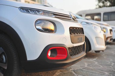 Parikia, Yunanistan - 19 Nisan: Yeni model Citroen otomobil, Yunanistan üzerinde 19 Nisan 2018.