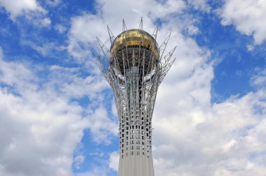 Baiterek anıt ve gözlem kulesi, Astana şehir, Kazakistan