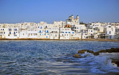Paros Adası, Kiklad Adaları, Yunanistan için Naoussa şehir