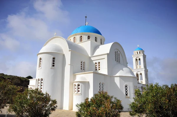 Church Saint Arsenios Paros Island Cyclades Greece — Stock Photo, Image