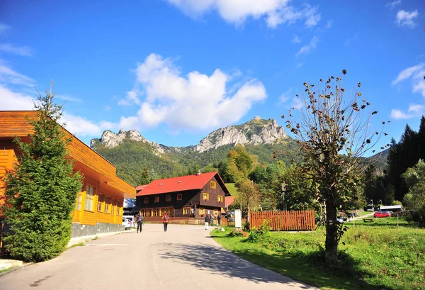 Terchová Slovensko Září Pohled Terchové Vesnice Středním Slovensku Září 2018 — Stock fotografie