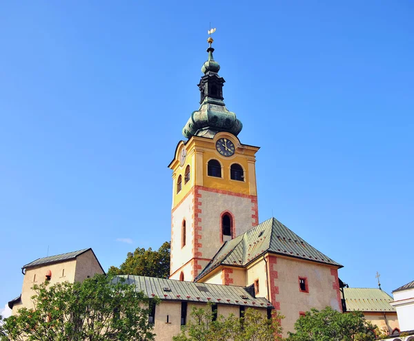 Dzwon Katedry Wieży Banska Bystrica Słowacja — Zdjęcie stockowe