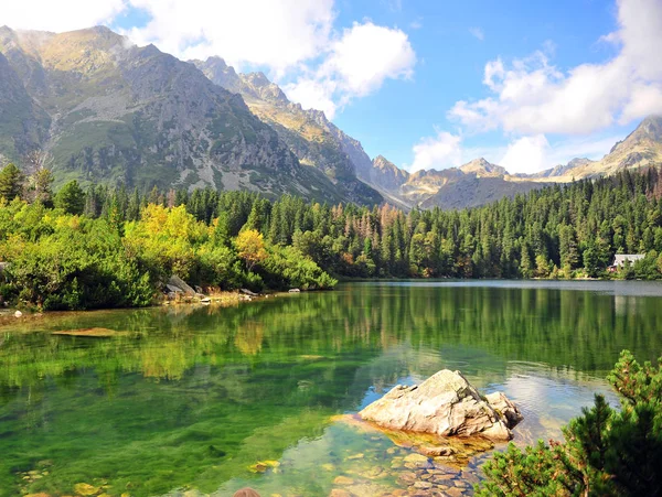 Bela Paisagem Parque Nacional High Tatras Liptov Eslováquia — Fotografia de Stock