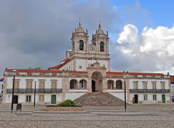 Собор Nazare Sitio, Португалія — стокове фото