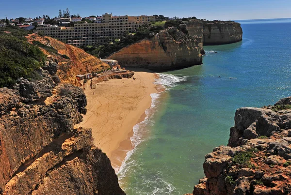 Vista panorâmica da praia do Carvoerio, Portugal — Fotografia de Stock