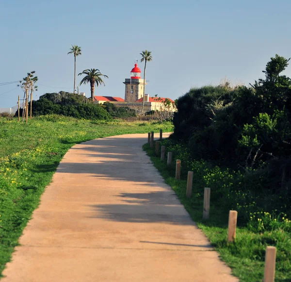 Ruta turística al faro del Algarve —  Fotos de Stock