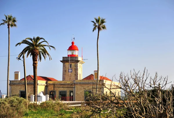 Lighthouse at Ponte de Piedad, Lagos, Algarve — Stock Photo, Image