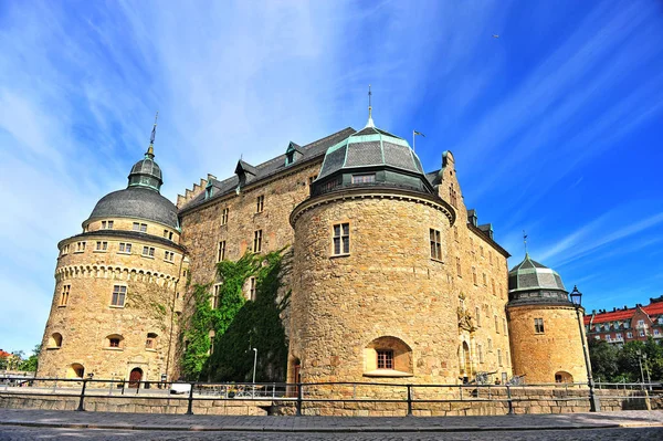 Scenic view of Erebro castle, Sweden — Stock Photo, Image