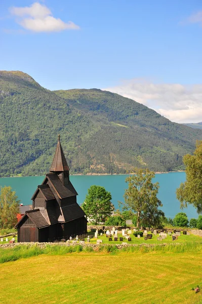 Ornes stav kyrka, Norge — Stockfoto