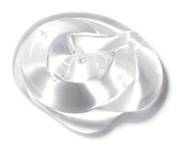 Beyaz arka plan üzerinde izole jel temizleyin