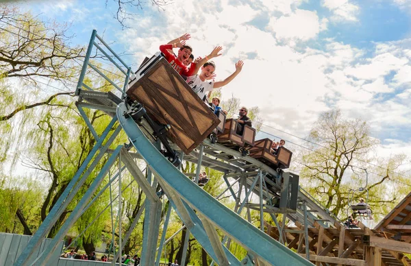 Toronto Center Island Kanada Maj 2018 Stora Inbjudande Utsikt Över — Stockfoto