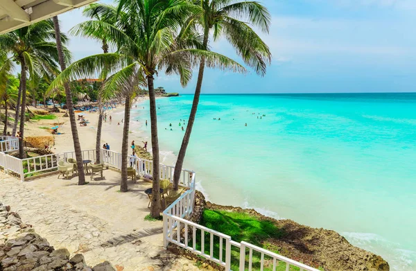 Varadero Kuba Melia Varadero Resort Avkopplande Aug 2018 Vackra Häpnadsväckande — Stockfoto