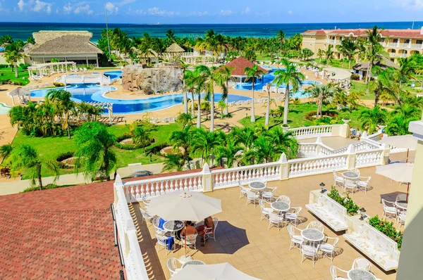 Varadero Küba Iberostar Laguna Azul Resort Eylül 2018 Yüzme Havuzları — Stok fotoğraf