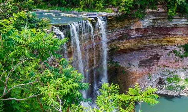 Majestic Beautiful Gorgeous Inviting View Balls Falls Conservation Area Niagara — Stock Photo, Image