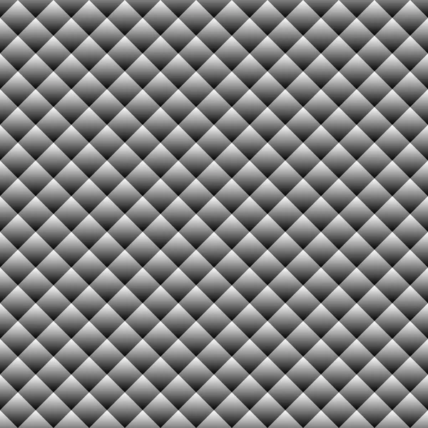 Absztrakt varrat nélküli mintát átlós színátmenet négyzetek. Egyszerű fekete-fehér textúra. Vektor — Stock Vector