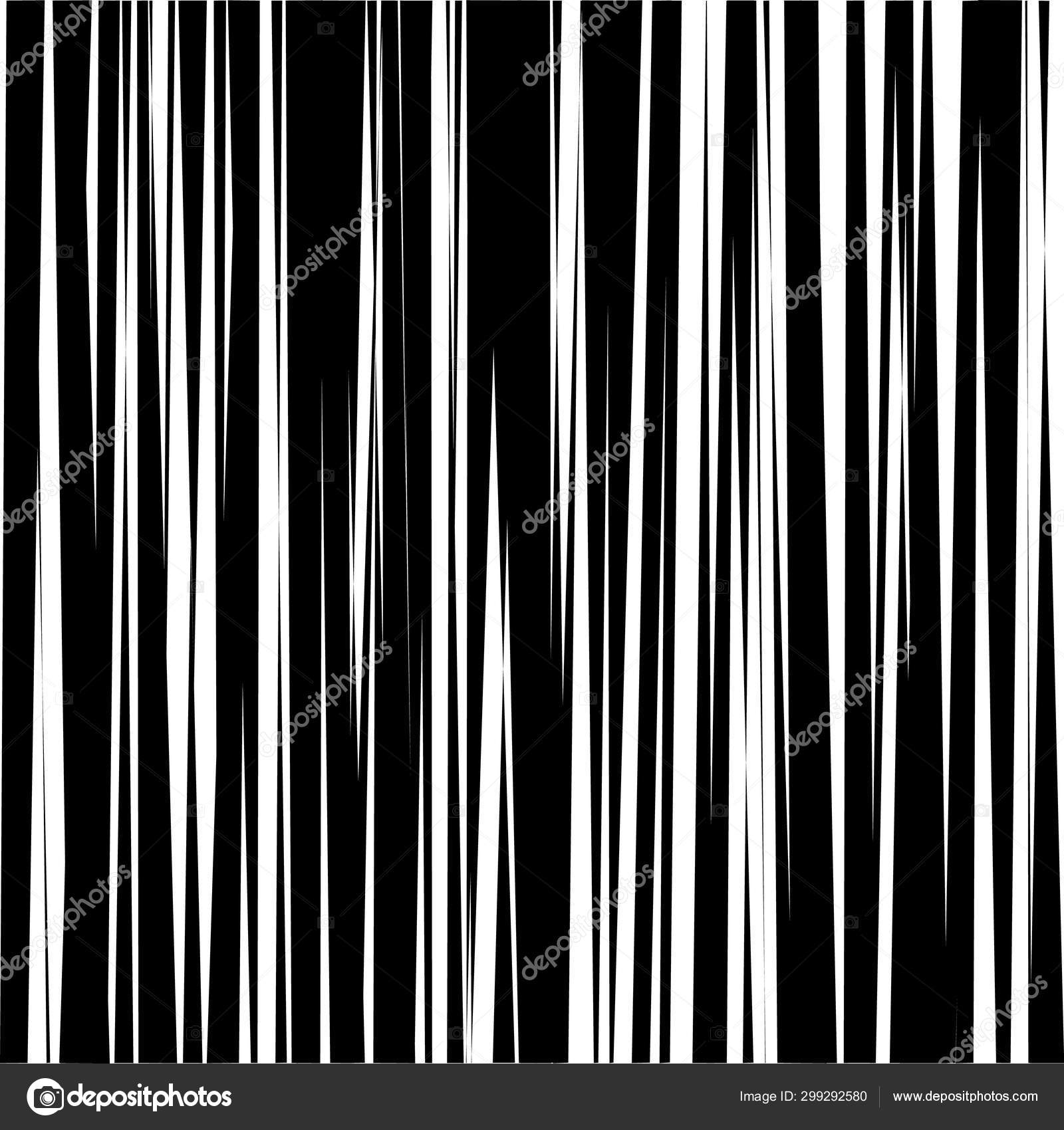 Striped Pattern With Vertical Black And White Line Monochrome