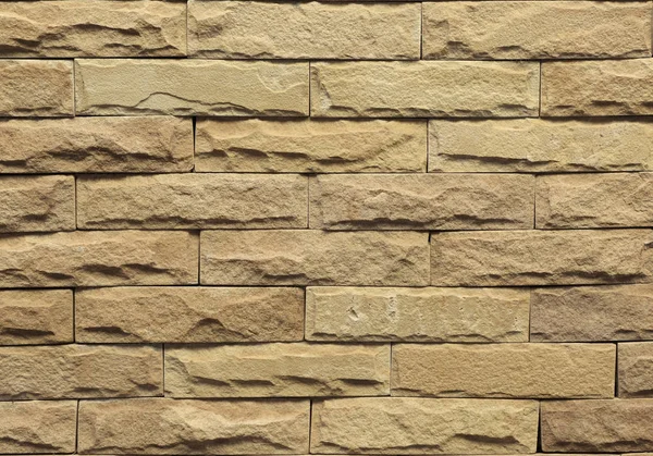 Light Brown Brick Wall Textute Background — Stock Photo, Image
