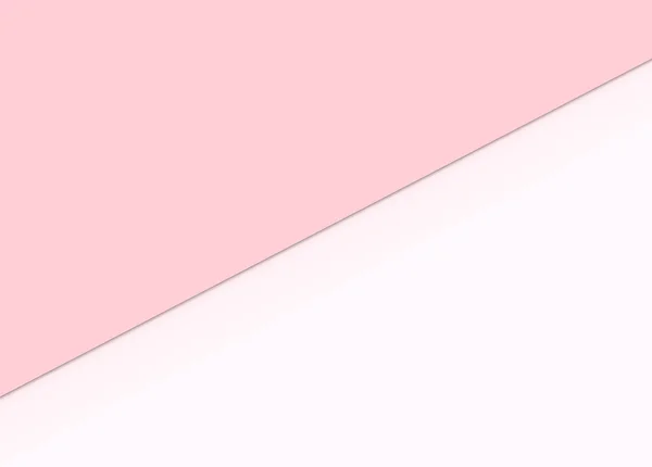 Illustration Sweet Pastel Pink Color Paper Override White Background — Stock Photo, Image