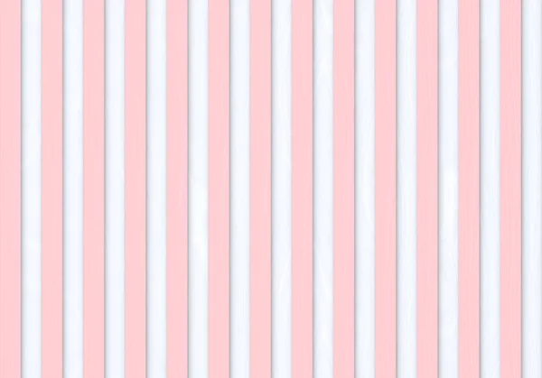 Rendering Seamless Modern Sweet Pastel Pink Color Vertical Wood Panles — Stock Photo, Image