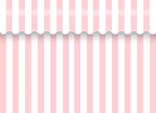 Renderização Moderno Doce Pastel Rosa Branco Cor Vertical Cortina Fundo — Fotografia de Stock