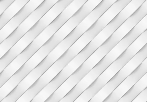 Rendering Abstracte Moderne Luxe Diagonale Witte Linten Vorm Wal Achtergrond — Stockfoto
