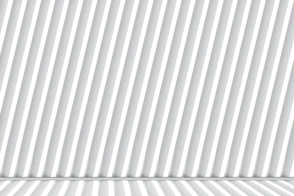 Візуалізація Сучасний Діагональний Білий Панельний Рядок Стіни Підлоги Фону — стокове фото