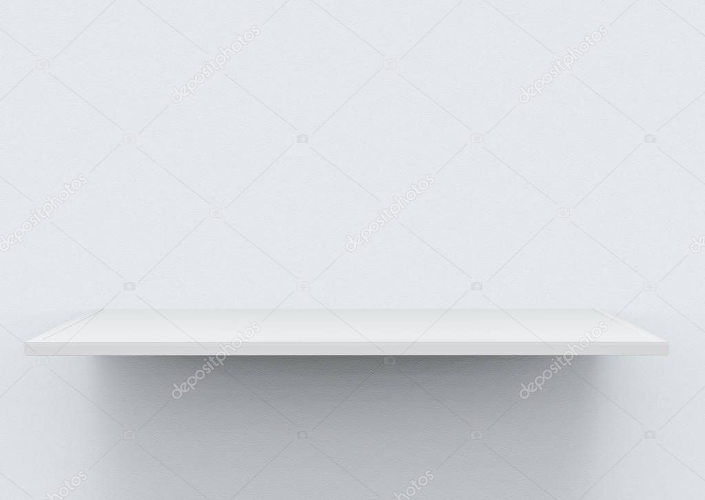 3d rendering. Empty gray panel plate on white cement copy space background. can put any product on it.