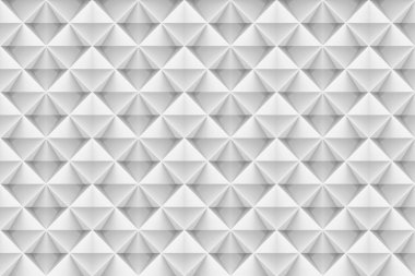 3D render. sorunsuz modern beyaz sqaure ızgara desen duvar arka plan sanat.