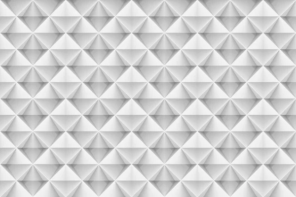 Rendering Seamless Modern White Sqaure Grid Art Pattern Wall Background — Stock Photo, Image