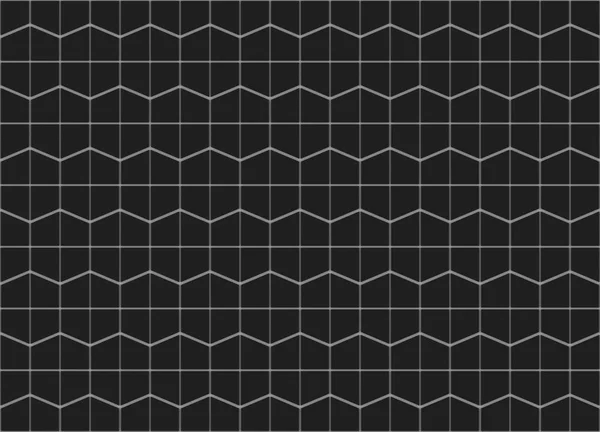Візуалізація Абстрактний Безшовний Чорний Трапецієподібний Візерунок Стіни Фону — стокове фото