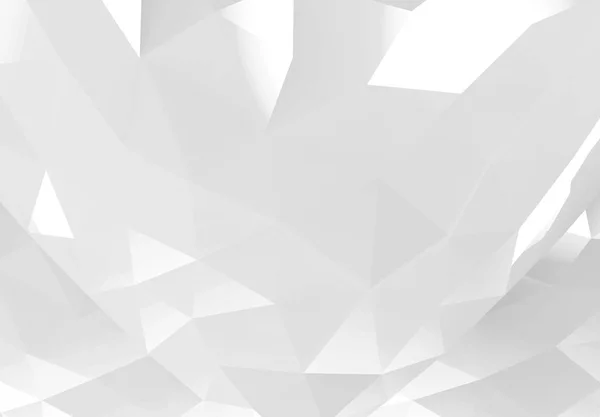 Візуалізація Сучасний Сірий Кольоровий Тон Трі Низький Полігональний Фон Стіни — стокове фото