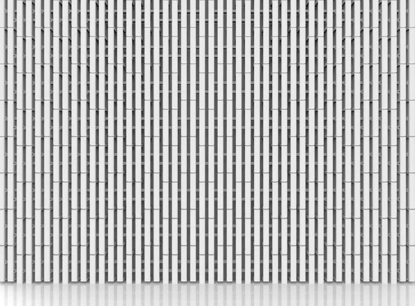 Rendering Πολυτελές Αφηρημένο Στοίβα Συνεχίσει Κάθετη Λευκή Λωρίδα Μπαρ Τοίχος — Φωτογραφία Αρχείου