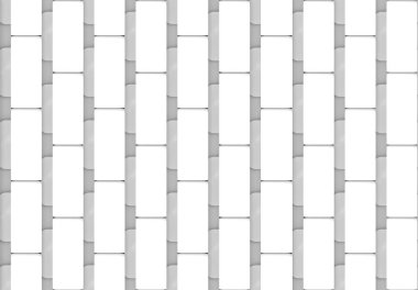 3d render.seamless modern dikey dikdörtgen karo duvar arka plan.