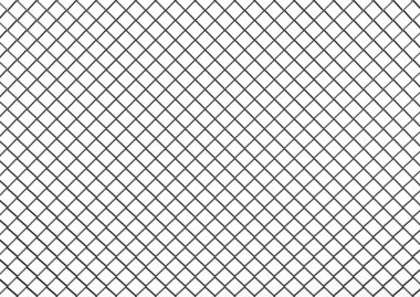 3d render. siyah metal zincir beyaz arka plan üzerinde izole kırpma yolu ile kablolu örgü.