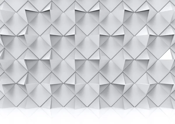 Prostorové Vykreslování Moderní Umělecká Geometrická Mnohoúhelníková Zeď Pozadí Podlahy — Stock fotografie