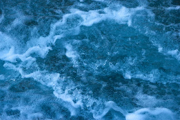 Natürlich Fließendes Blaues Wasser — Stockfoto