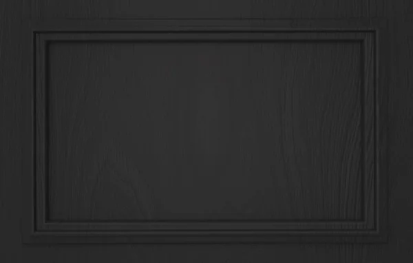 Darstellung Moderne Leere Dunkle Klassische Muster Rechteck Rahmen Wand Hintergrund — Stockfoto