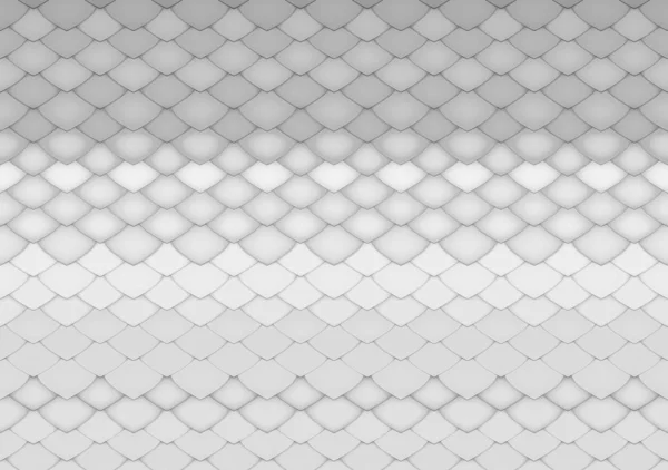 Renderização Design Moderno Branco Cinza Gradiente Peixe Cobra Pele Superfície — Fotografia de Stock