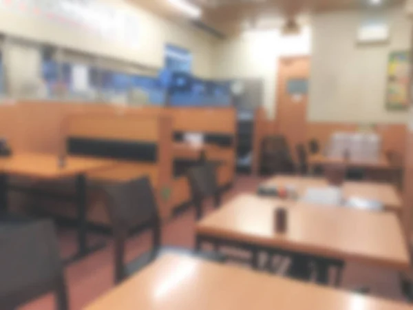 Desfocado Japnese Restaurante Quando Nenhum Cliente Preparando Fundo Tempo — Fotografia de Stock