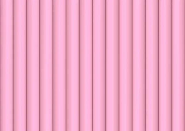 Renderizado Dulce Suave Color Rosa Tono Vertical Cilindro Curva Patrón —  Fotos de Stock