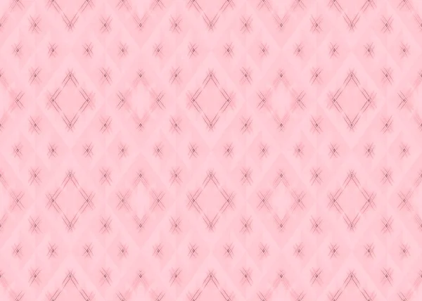 Rendering Seamless Sweet Soft Pink Color Tone Grid Square Art — Stock Photo, Image