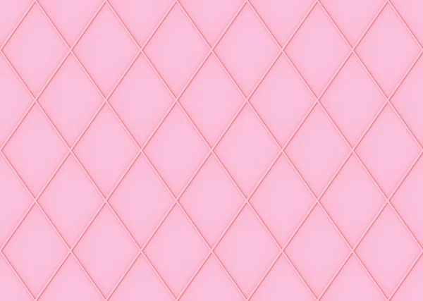 Rendering Seamless Sweet Soft Pink Color Tone Grid Square Art — Stock Photo, Image