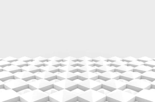 Rendering Moderne Diagonale Vierkante Rasterpatroon Keramische Tegels Ontwerp Vloer Met — Stockfoto