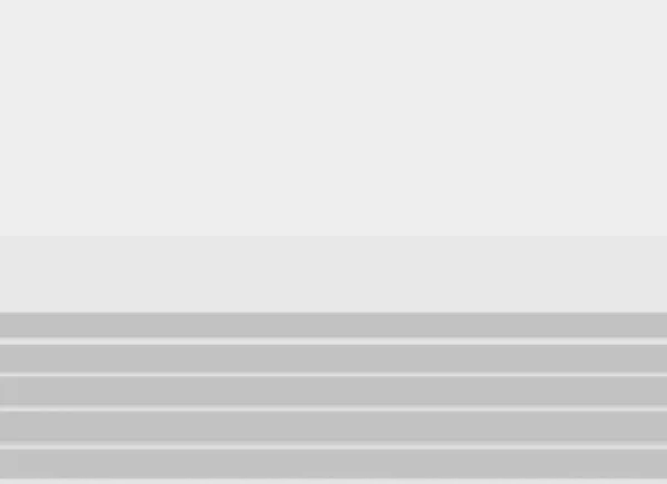 レンダリング 灰色の階段アップ背景の正面図 — ストック写真