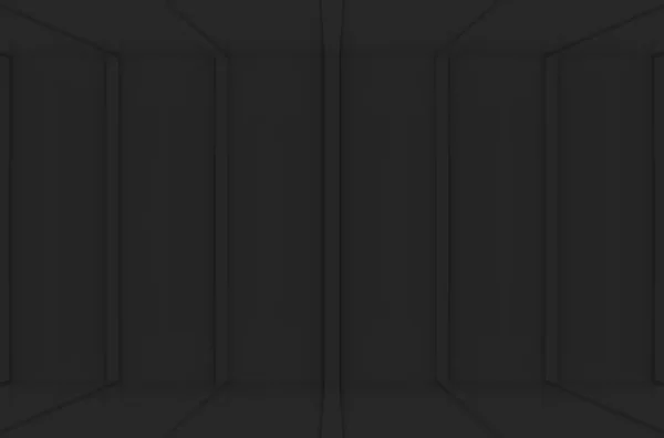 Rendering Modern Vertical Black Panels Pattern Wall Floor Background — Stock Photo, Image