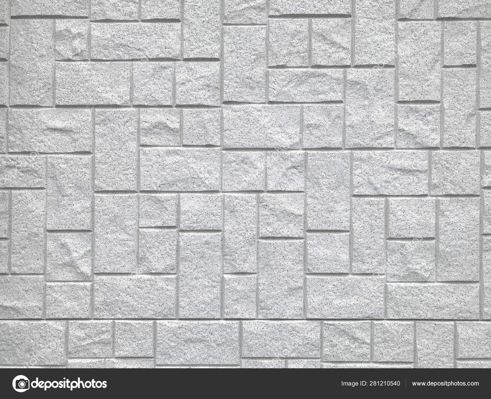 Random Modern Design Square Stone Brick Block Pattern Texture Wall Stock Photo Image By C Patara