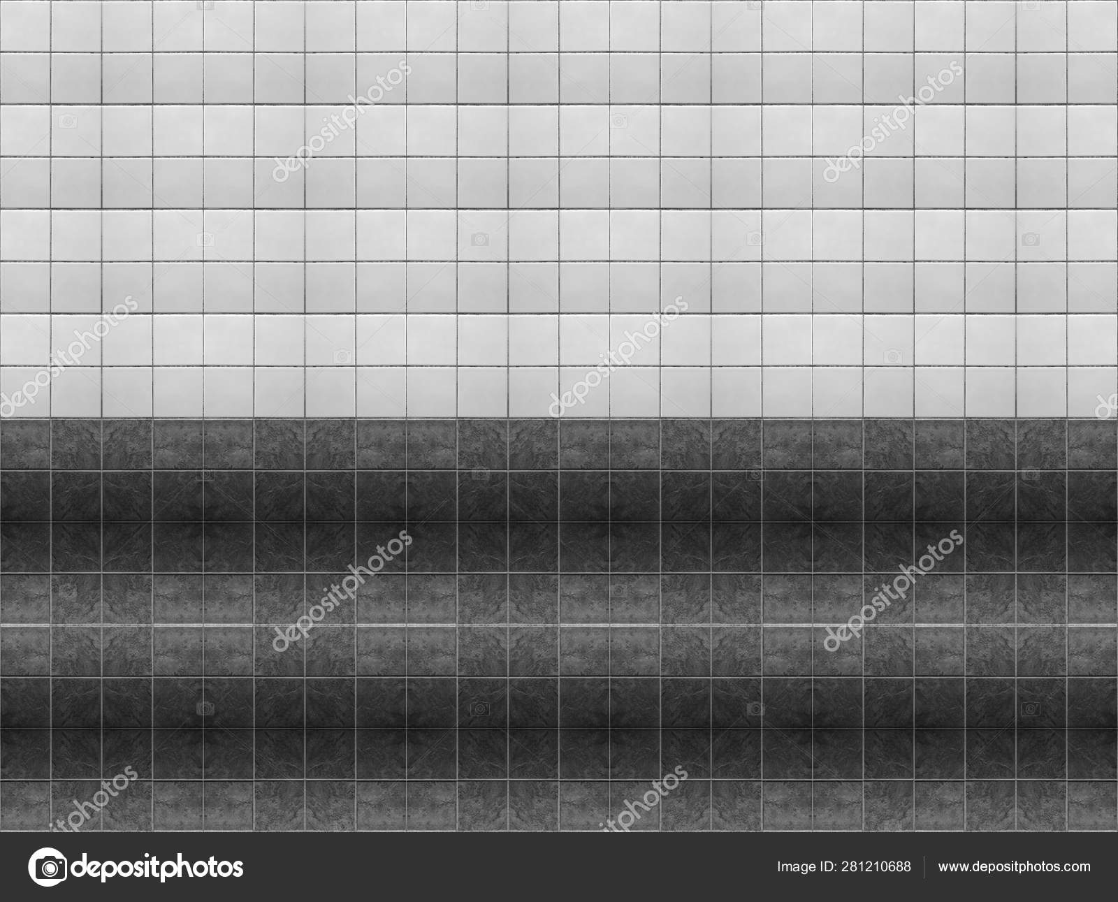 Black White Ceramic Tile Wall Background Stock Photo by ©patara 281210688