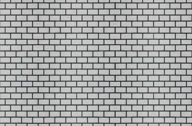 retro yıpranmış eski gri tuğla yığını duvar yüzeyi arka plan.