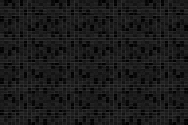 Zwarte Moderne Kleine Mozaïek Vierkante Baksteen Blok Tegels Muur Voor — Stockfoto